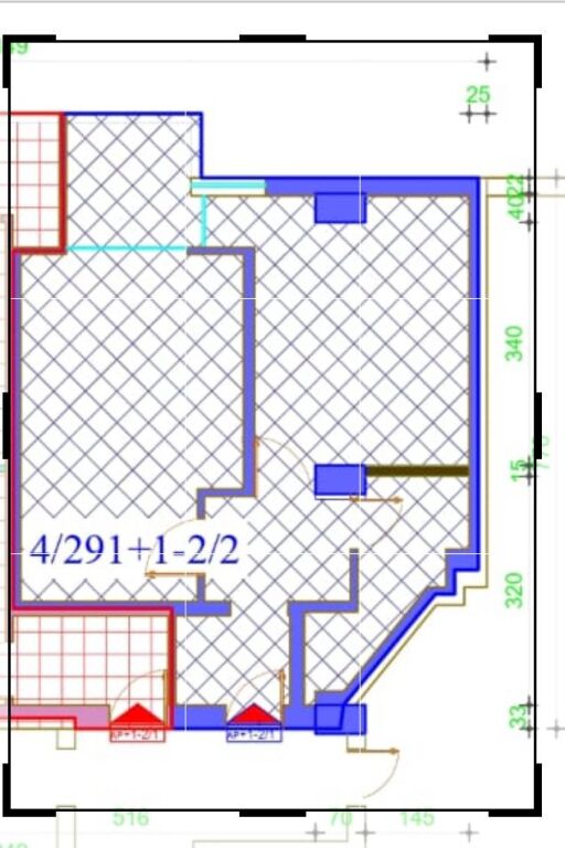 For sale 2 apartments 1+1 at 21 Dhjetori, roadside, near Hotel Mondial
