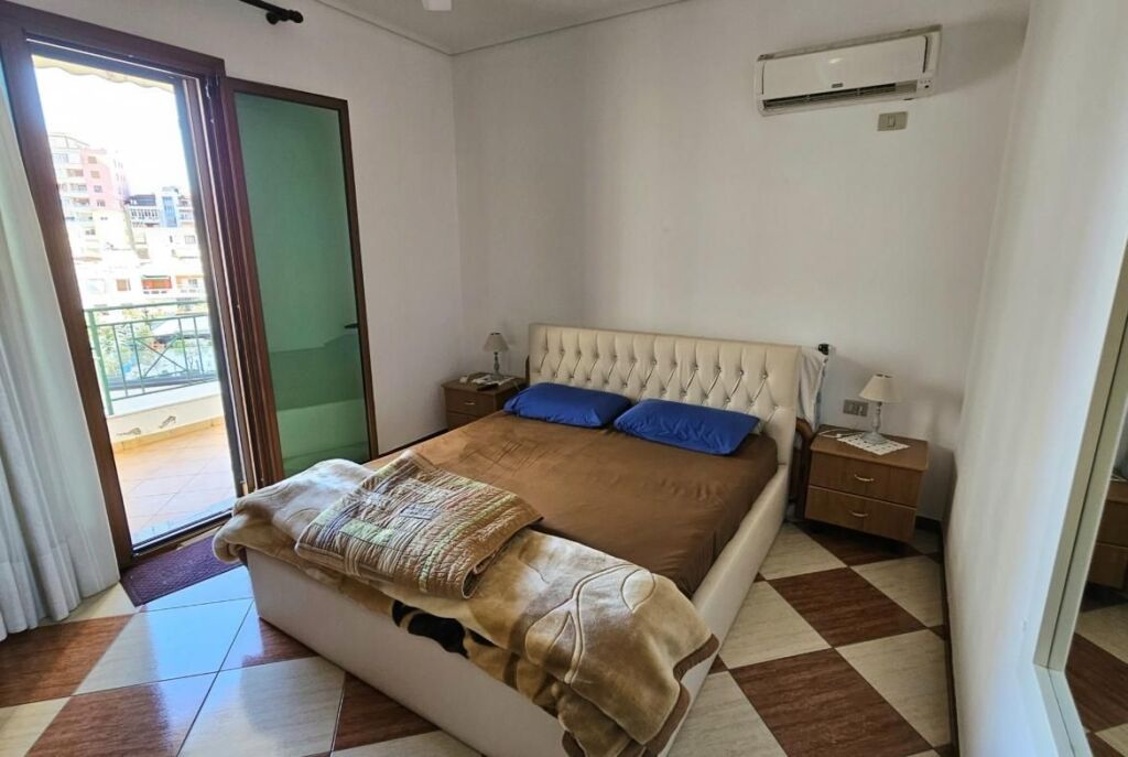 At the Polyclinic in Vlore, Apartment 3+1+2 with Spacious Area for Sale!