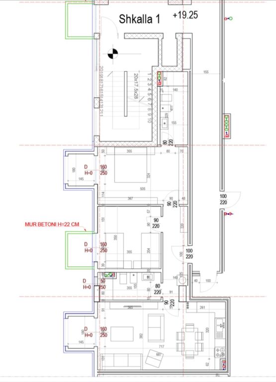 Apartment for Sale 2+1+2