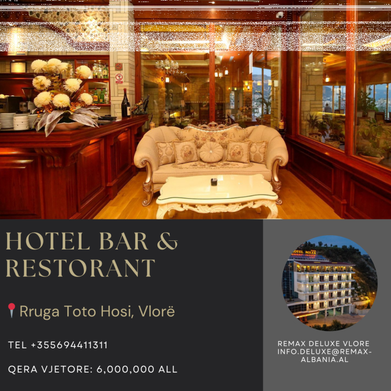 🌟 Hotel – Exclusive in the Center of Vlora for Rent! 🌟