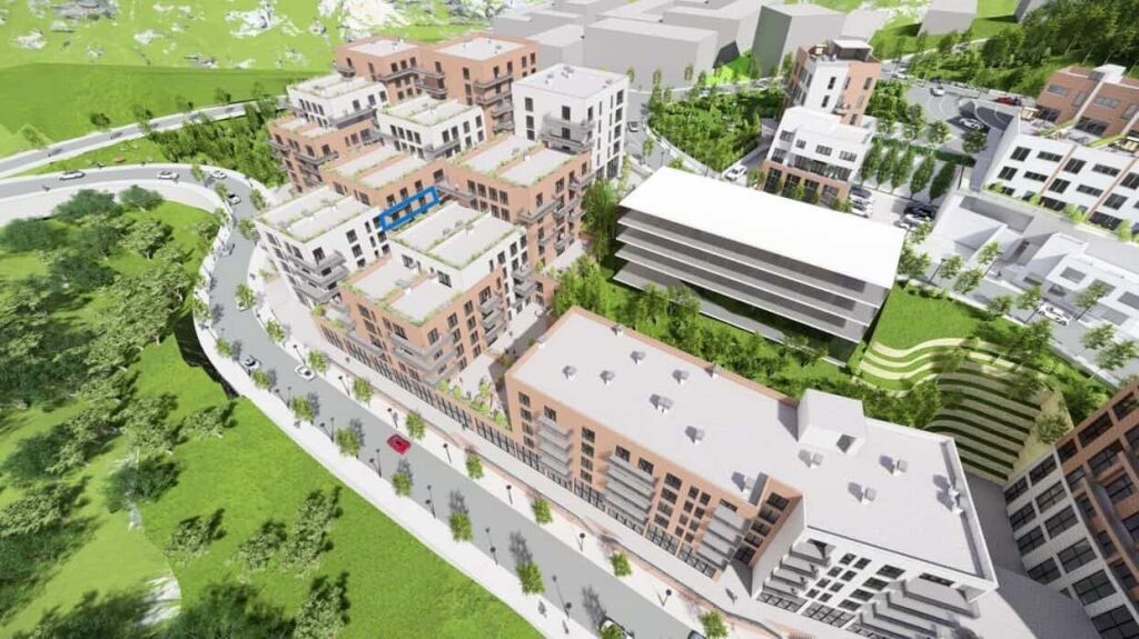 Apartament 2+1 per Shitje . Blloku Residencial "Kodra Diellit"