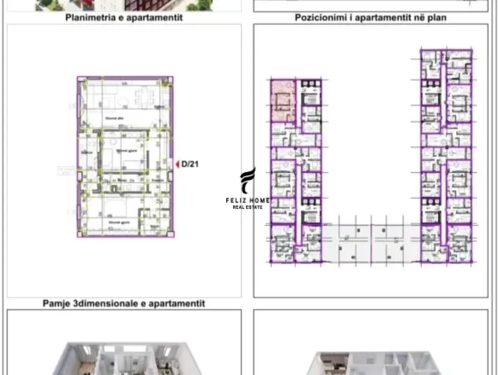 VENDESI APPARTAMENTO 2+1 VIA KAVAJES 273.000 EURO FH-59240