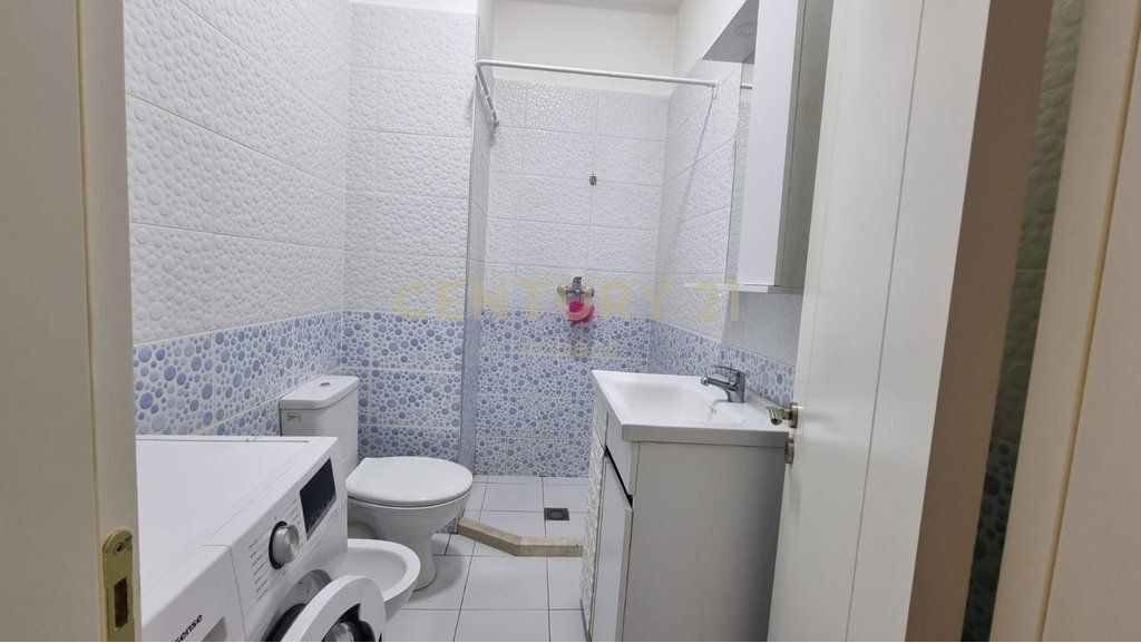 Apartment 1+1 for rent in the 21 Dhjetori area, on Muhamet Gjollesha Street, Tirana.
