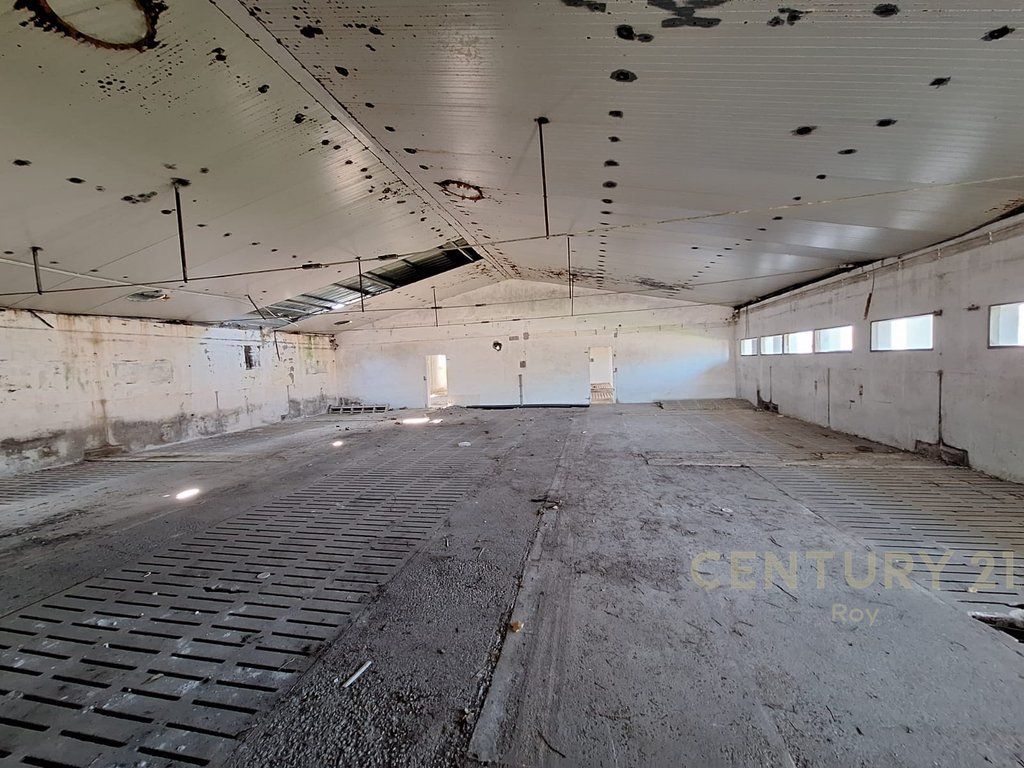 WAREHOUSE FOR SALE IN XHAFZOTAJ, 1384 M2, 3722 M2 LAND