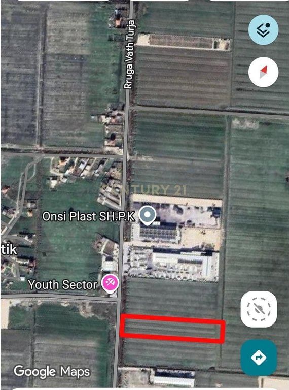 Terreno in Vendita sulla Strada Principale Vath Truja, Durrës!