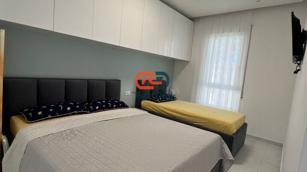 At San Pietro, in the Bay of Lalzi, a super 2+1 apartment with perfect floor plan for sale!