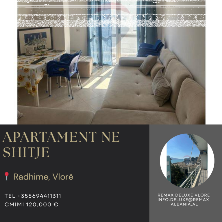 🌊 Apartament me Pamje Magjike nga Deti në Radhimë – Një Mundësi që Nuk Duhet Humbur!