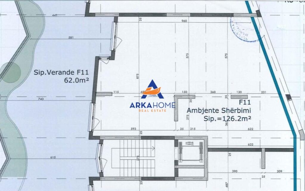 LOCALE COMMERCIALE IN AFFITTO 127M2 "RIVER RESIDENCE, UNAZA E RE" 1300 EURO