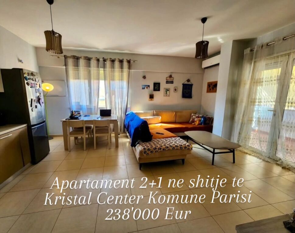 Apartment 2+1 for sale at Kristal Center Commune Parisi