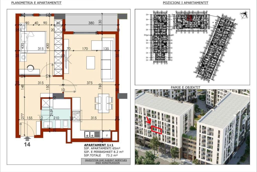 SHITET APARTAMENT 1+1 – RRUGA E DIBRËS