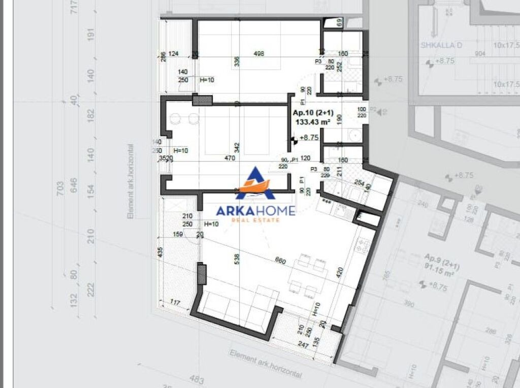 APPARTAMENTO IN VENDITA " MEIS REZIDENC " 222000 EURO