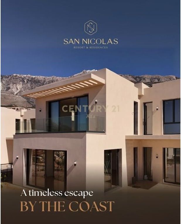 Shitet vilë premium në kompleksin rezidencial San Nicolas Resort &amp; Residences në Palasë,
