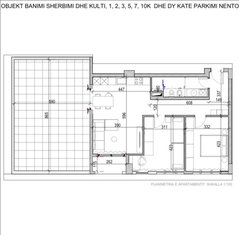 Apartament 3+1+2 ne shitje , Residenca Splendor