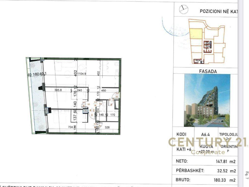 VENDIAMO APPARTAMENTO 2+1 IN CENTRO, VIA LIMAN KABA 450.000 €