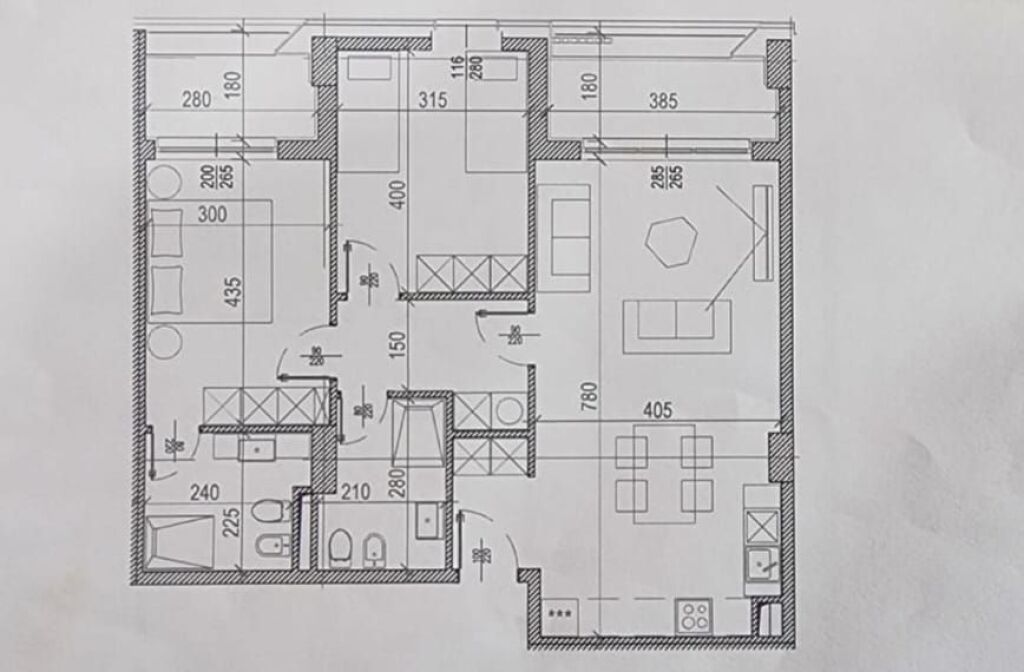 Shitet apartament 2+1 – Riverside 1, Rruga Javer Malo