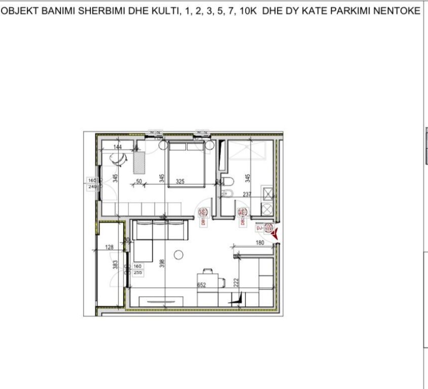 Apartament 1+1 ne shitje , Residenca Splendor