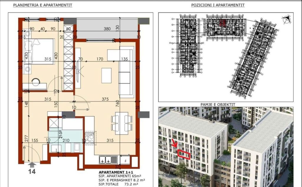 Shitet apartamenti 1+1 ,Rruga e Dibres, prane Komisariatit nr 4,perballe Raiffeisen Bank