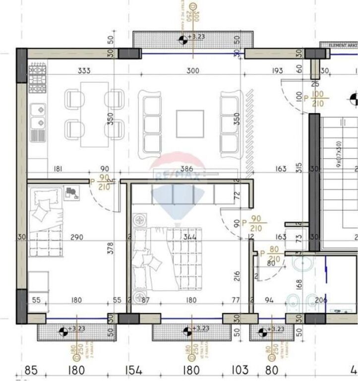 Apartament 2+1 per shitje , Farke