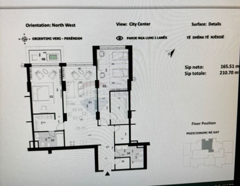 Apartment 2+1+2 for sale – Downtown One