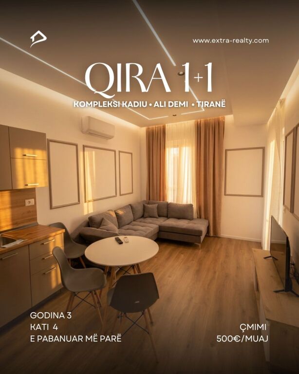 APARTMENT 1+1 FOR RENT