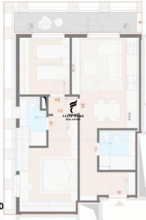 VENDESI APPARTAMENTO 2+1 ZOGU I ZI 267.000 EURO FH-64827