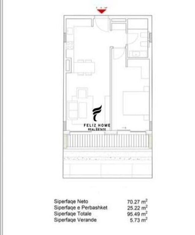 FOR SALE APARTMENT 1+1 GREEN COAST 396,000 EURO FH-64747