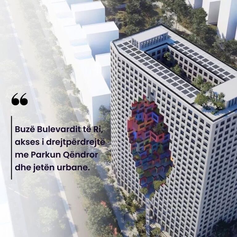 ✨ SHITET APARTAMENT ELITAR 2+1 – Tirana Boulevard, Bulevardi i Ri ✨