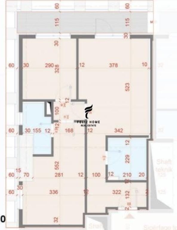 VENDESI APPARTAMENTO 2+1 ZOGU I ZI 267.000 EURO FH-64827