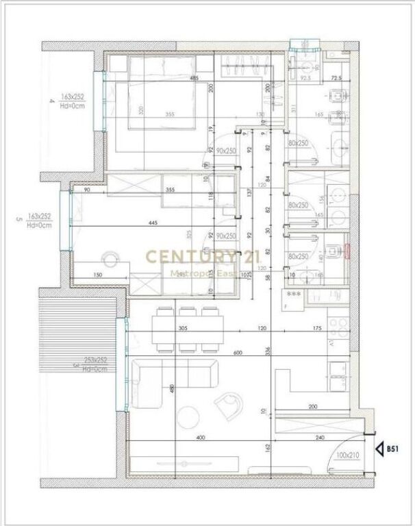 OCCASION, APARTMENT 2+1+2 FOR SALE WITH PARKING SPACE – PARK AVENUE, NEW BOULEVARD