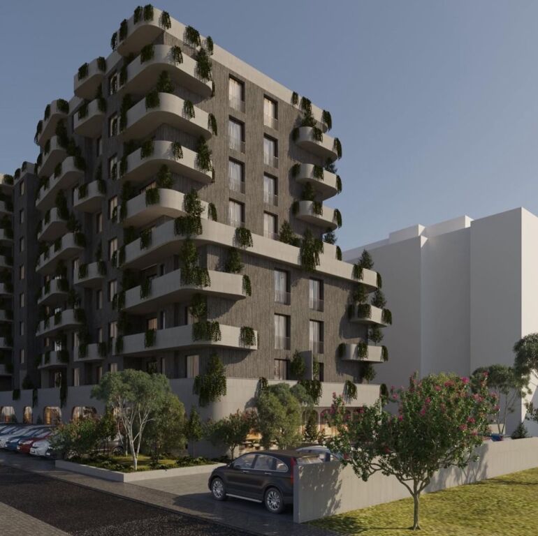 Shitet apartament 2+1+ verande ne Kamez