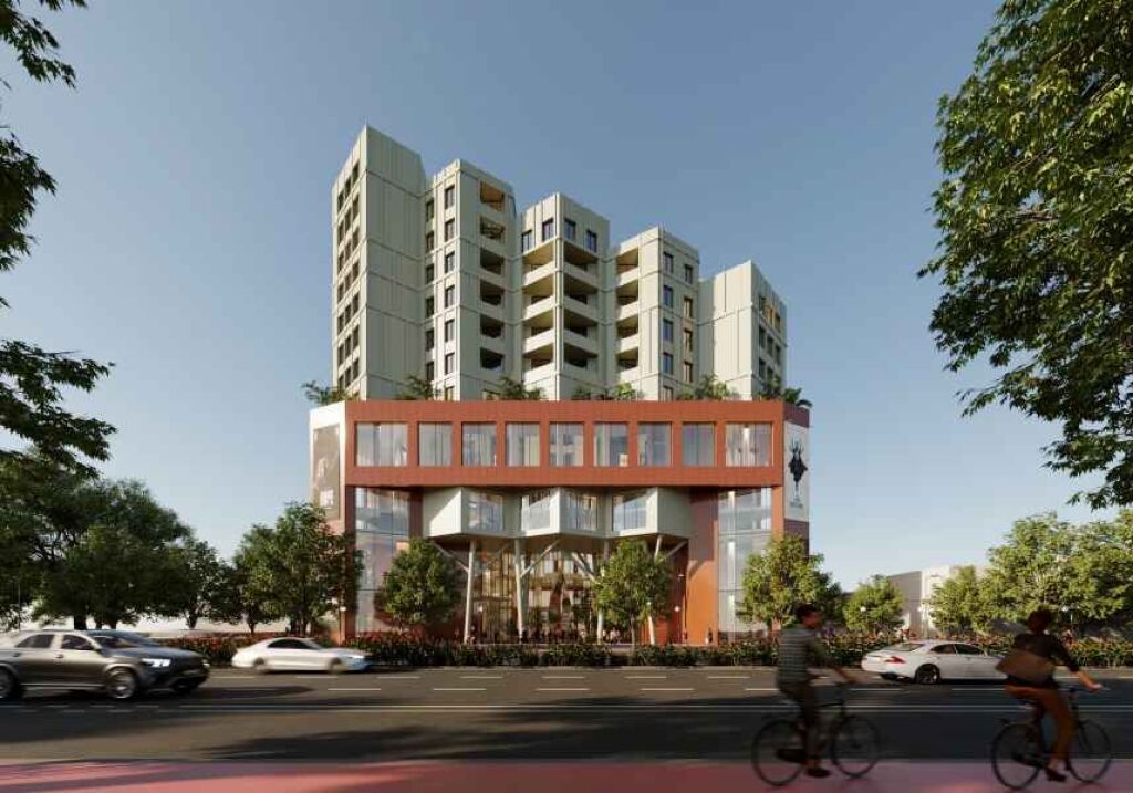Shitet Apartament 1+1 tek Colonnade