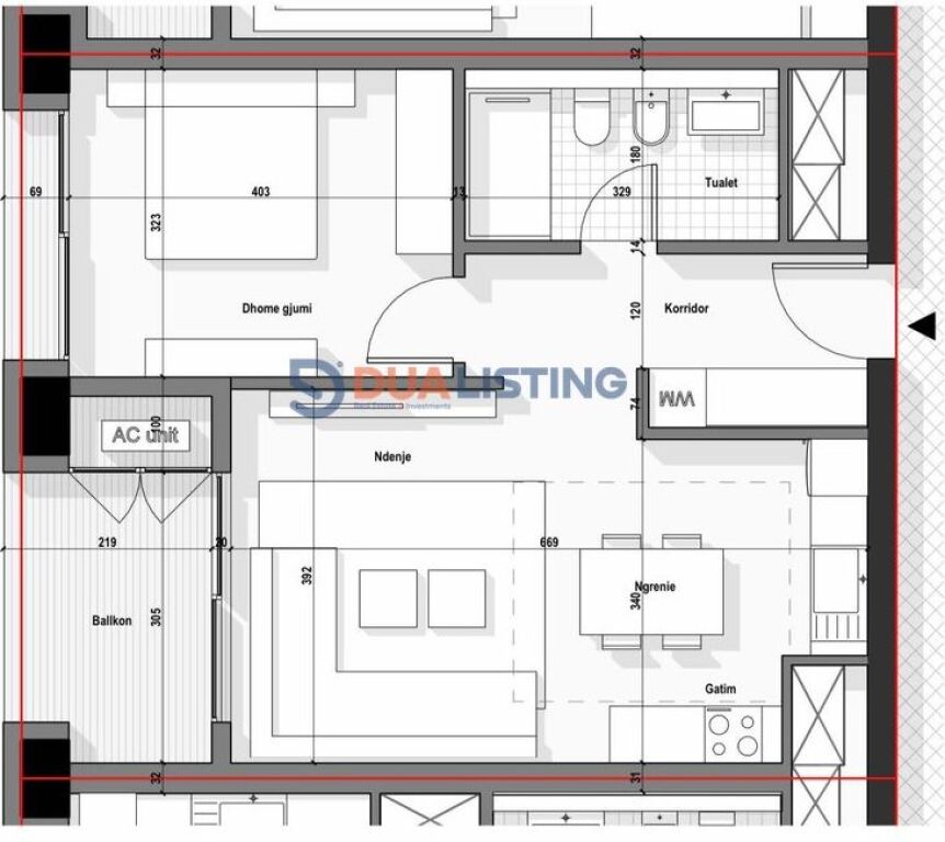 SHITET APARTAMENT ELITAR 1+1 – Tirana Boulevard, Bulevardi i Ri