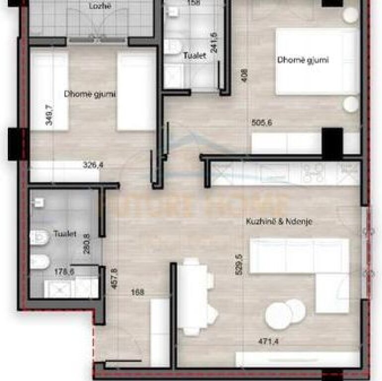 In vendita, Appartamento 2+1+2, "Splendor Residence", Kinostudio.