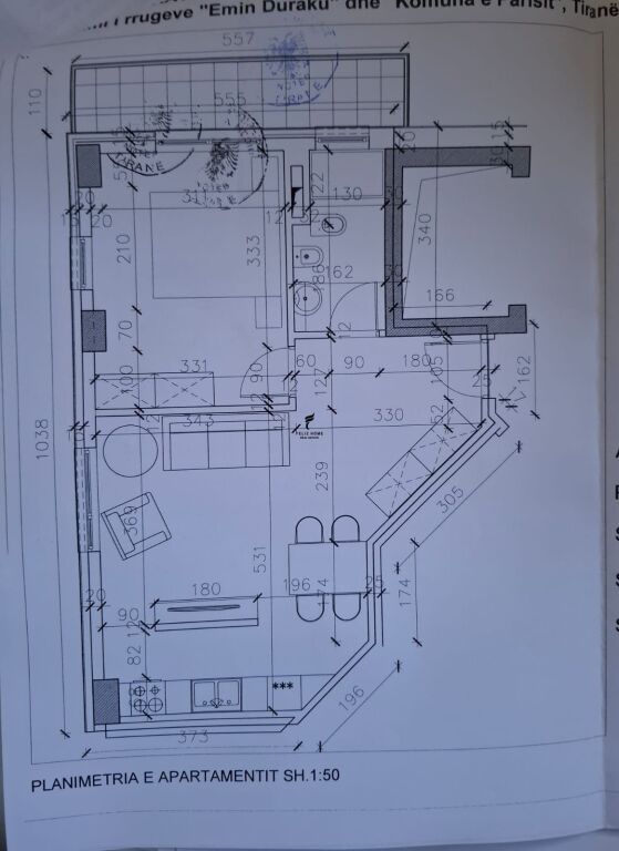 OFFICE FOR RENT 67M2 DINAMO STADIUM 70,000 LEKE FH-65156
