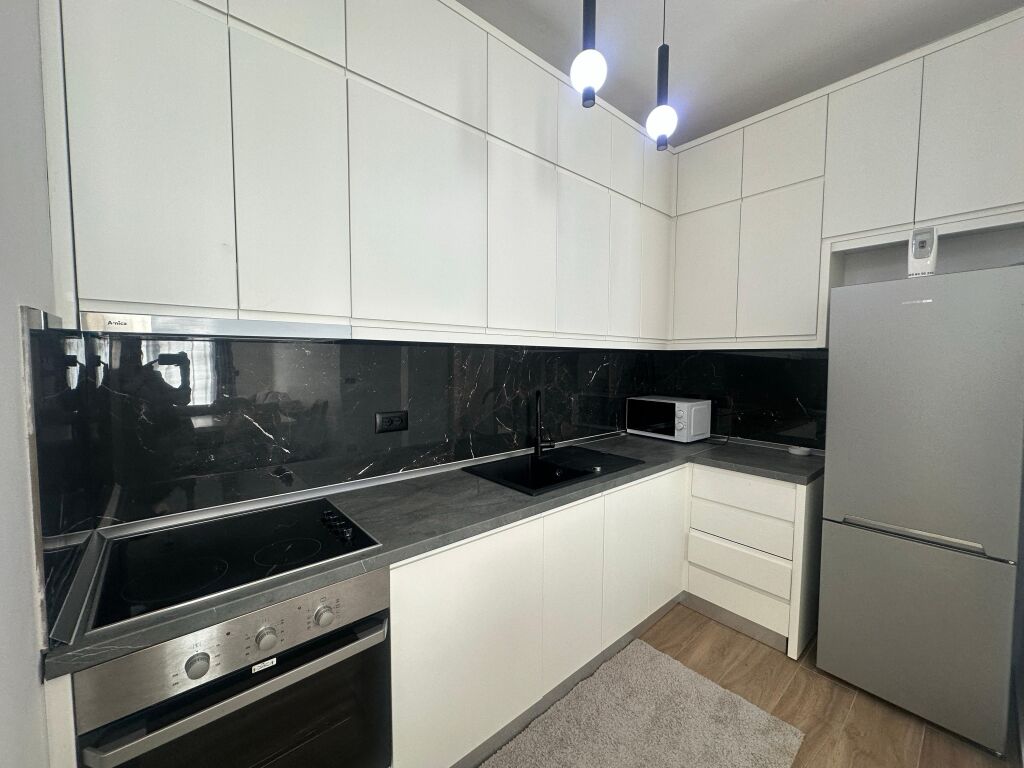 Apartment 1+1 With Veranda+Parking Spot for Rent in Teg