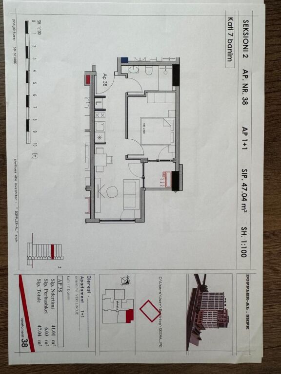 OPPORTUNITY  APARTMENT FOR SALE NEAR THE BUILDING WITH ARROWS