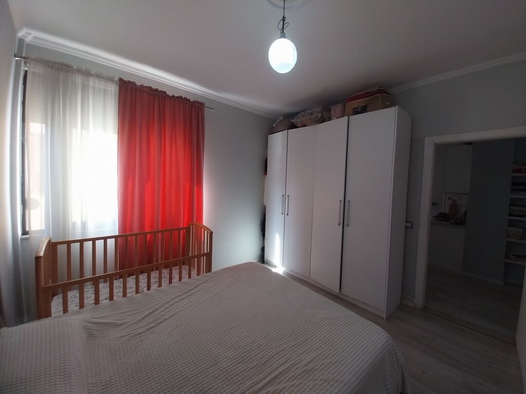 FOR SALE BY THE OWNER APARTMENT 1+1 NEW BUILDING WITH ELEVATOR, FURNISHED. AREA NEAR NELA 6/BLV MIGJENI YZBERISHT/ASTIR - TIRANA.