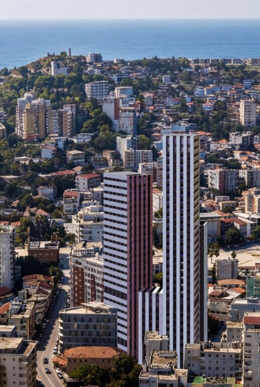 APARTAMENT 1+1 PËR SHITJE , DURRËS TOWER