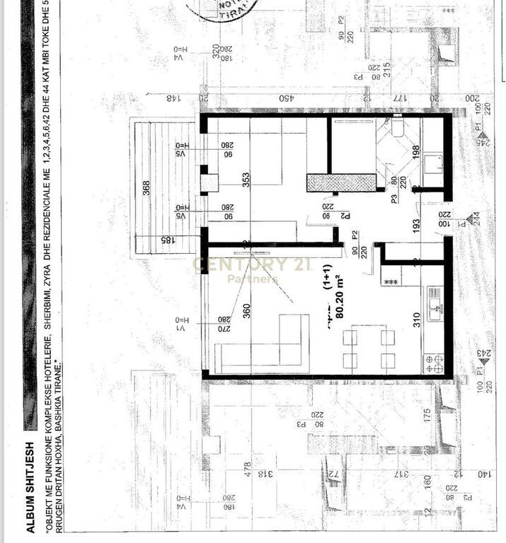 SHESIM APARTAMENT 1+1-KULLA PREMIUM THE 44, Rr "Dritan Hoxha"