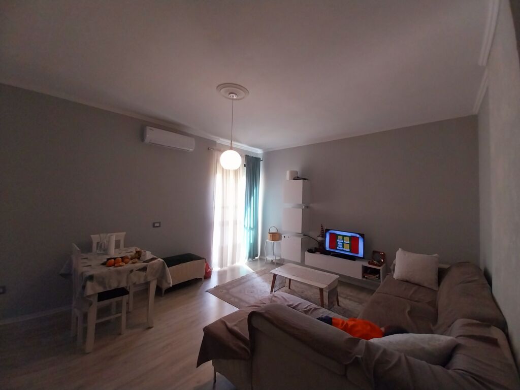 FOR SALE BY THE OWNER APARTMENT 1+1 NEW BUILDING WITH ELEVATOR, FURNISHED. AREA NEAR NELA 6/BLV MIGJENI YZBERISHT/ASTIR - TIRANA.