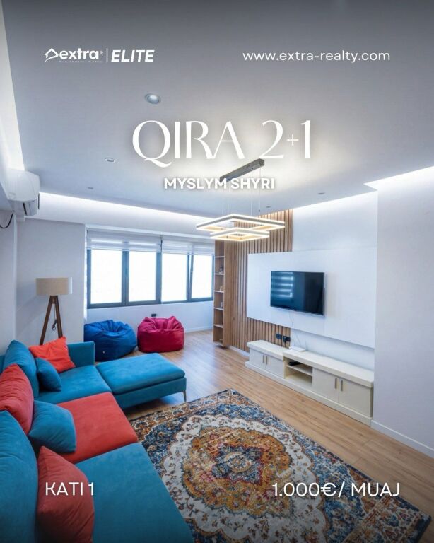 🔥 Apartament  me qera 2+1 🔥