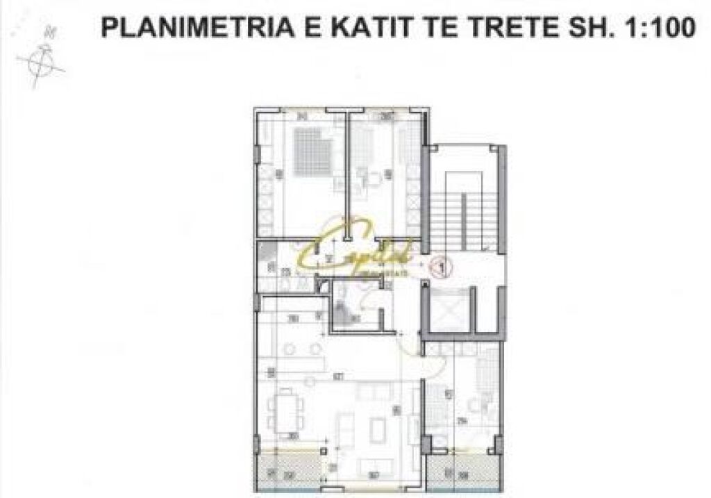 ZYRE ME QIRA 140 M2 ISH STACIONI TRENIT 1.100 EURO