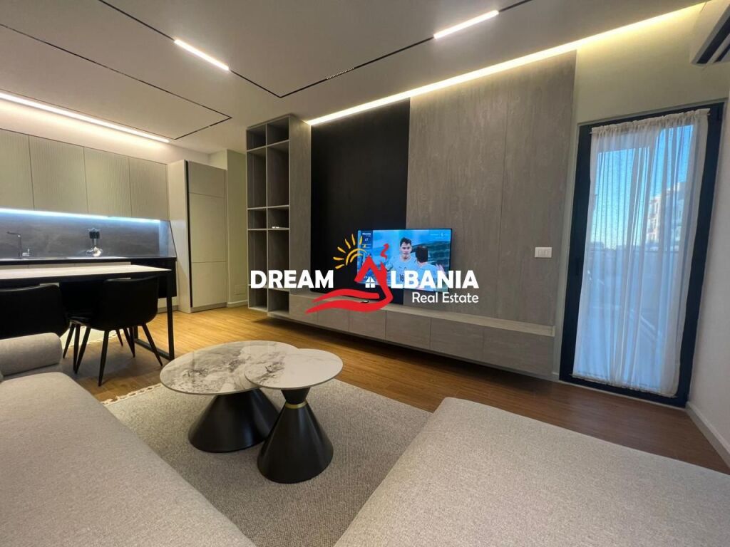 Apartment 1+1 for rent at Erli-D Residence, Former Porcelain, Tirana (ID 42111211)