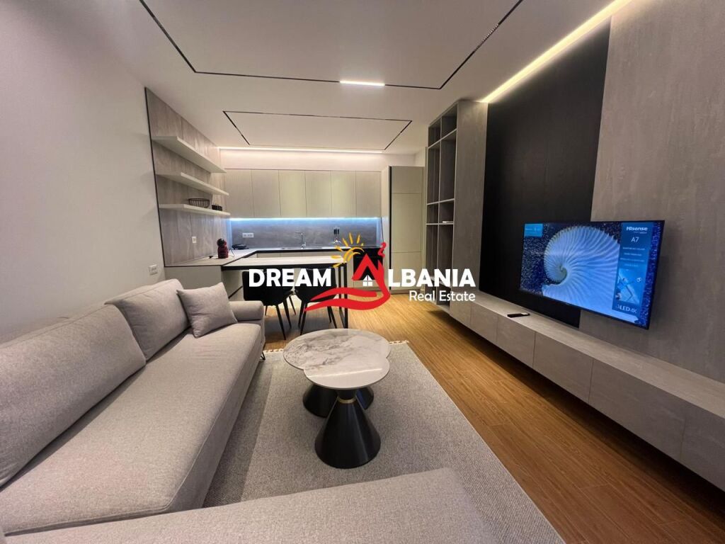 Apartment 1+1 for rent at Erli-D Residence, Former Porcelain, Tirana (ID 42111211)
