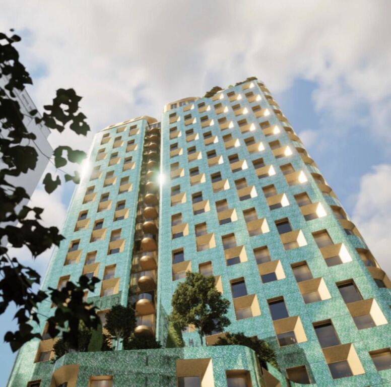 APARTAMENT NE SHITJE 1+1 TE BAZAAR GATE QENDER