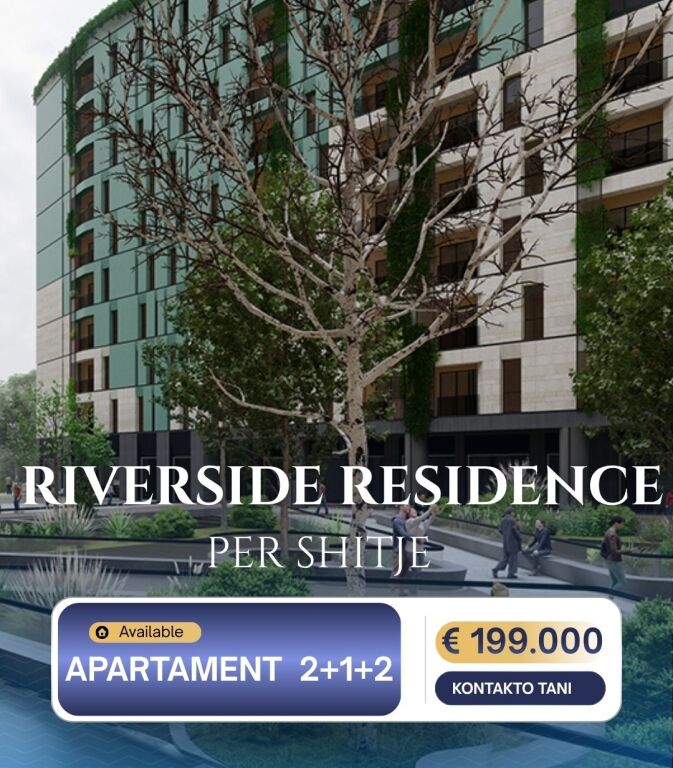 VENDIAMO APPARTAMENTO 2+1+2 RIVERSIDE RESIDENCE