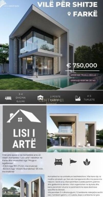 Modern villa with pool for sale – privacy and elite living