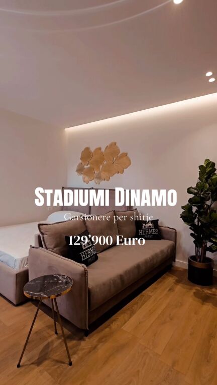 🏡 Studio / Apartament luksoz për shitje – pranë Stadiumi Dinamo