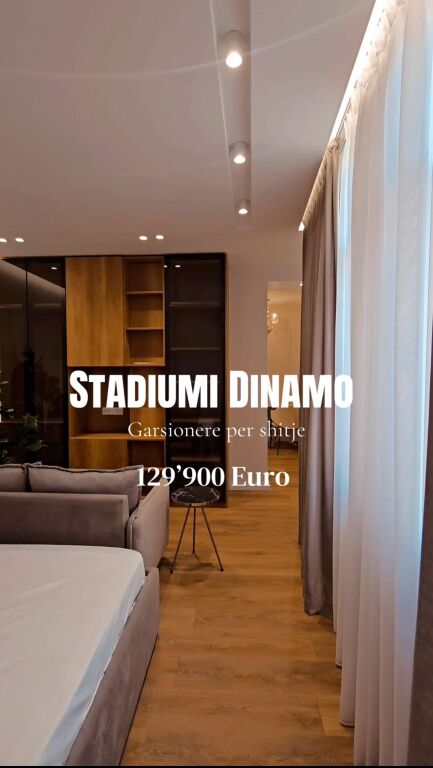 🏡 Studio / Apartament luksoz për shitje – pranë Stadiumi Dinamo