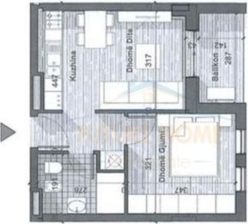 For sale, Apartment 1+1, Univers City